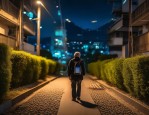 3月21日西溪源村为老人开通电子胸牌，使用一月效果如何？