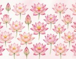 莲花设计图案大全 30款经典图样灵感