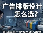 广告排版设计怎么选？贵州画册厂家直击核心需求