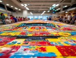 农学2011班班徽设计：扬帆轮船寓意乘风破浪，展现专业特色
