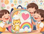 幼儿园书包设计图案 孩子自己就能整理好