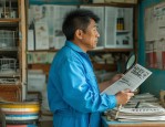 九旬老人黄以孟倾力宣传党的二十大精神，传递基层好声音