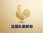 队徽设计图案大全 法国队徽新标 简约金鸡加队名