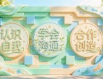 学校文化墙创意展板排版设计模版 轻松打造青春氛围感美育空间