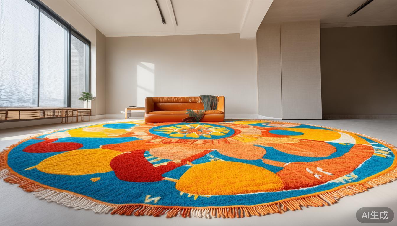 挂毯搭配技巧_挂毯与家居风格搭配_地毯设计图案大全