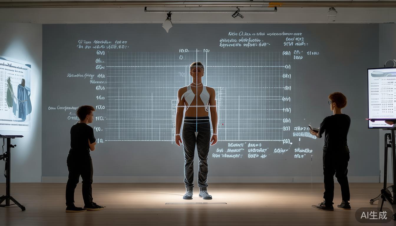 服装量体方法_量体裁衣技巧_服装排版设计