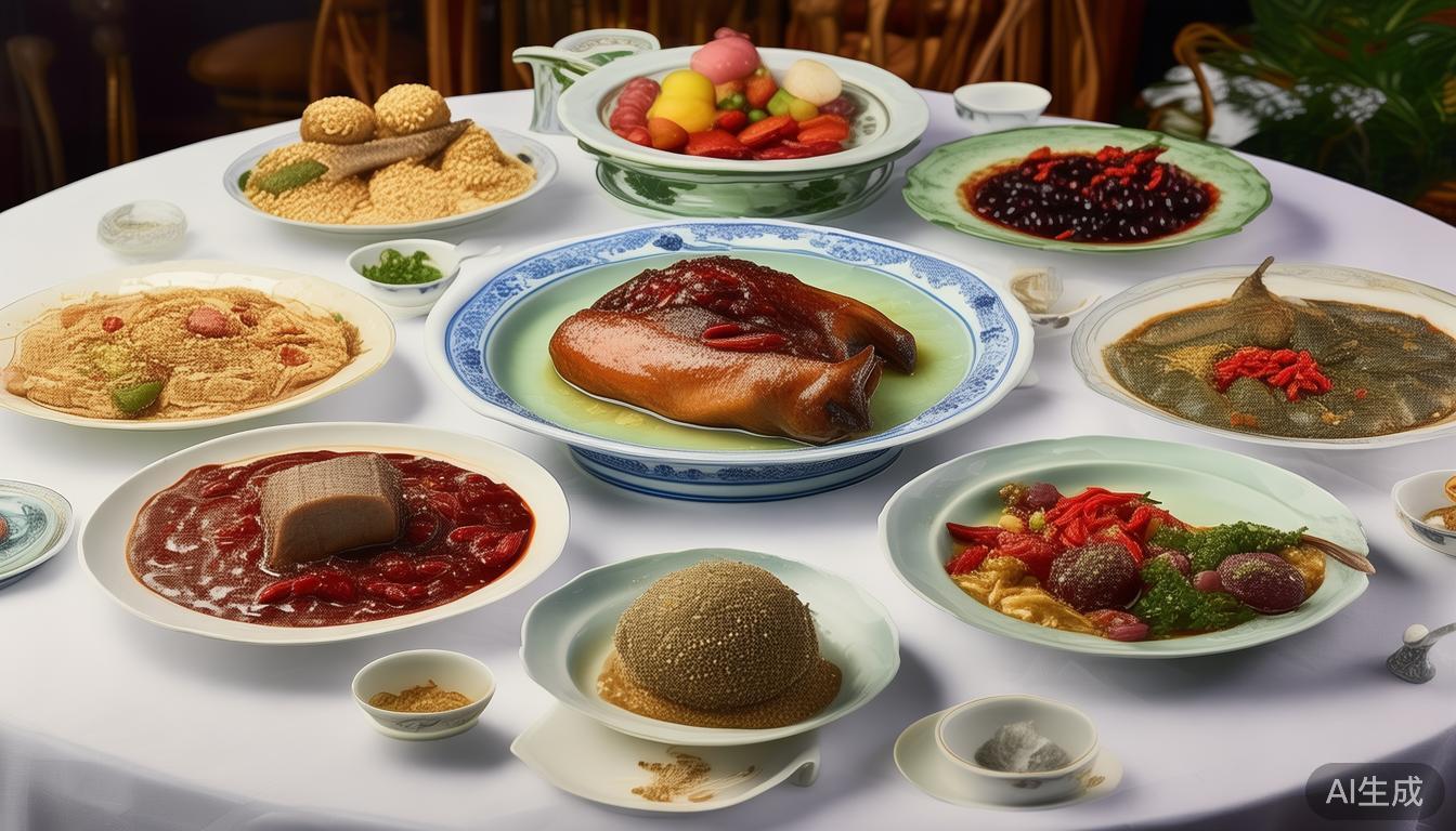 确定宴席主题菜品数量原料味型烹饪方法器皿名称上菜顺序_宴会菜单排版设计_宴席菜单设计方法