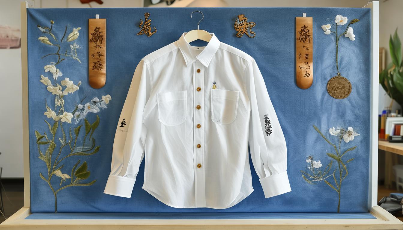 君子主题班服展示_二班班服设计图案_旗袍班服设计