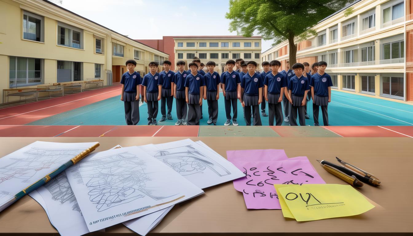 校园文化衫设计图案_校服新政十年发展历程_各地响应推动校服向善向美实践