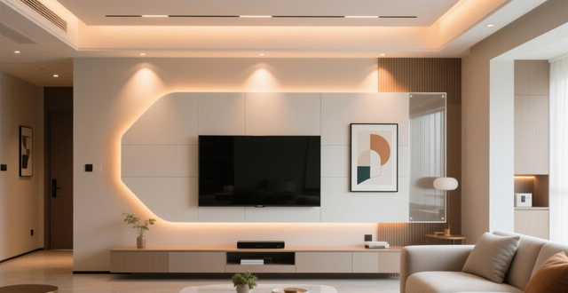 室内设计排版 现代简约风格 室内设计说明_设计介绍排版