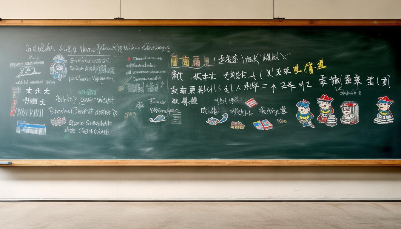 黑板报设计图片大全_普通话黑板报主题_小学二年级黑板报设计图案大全