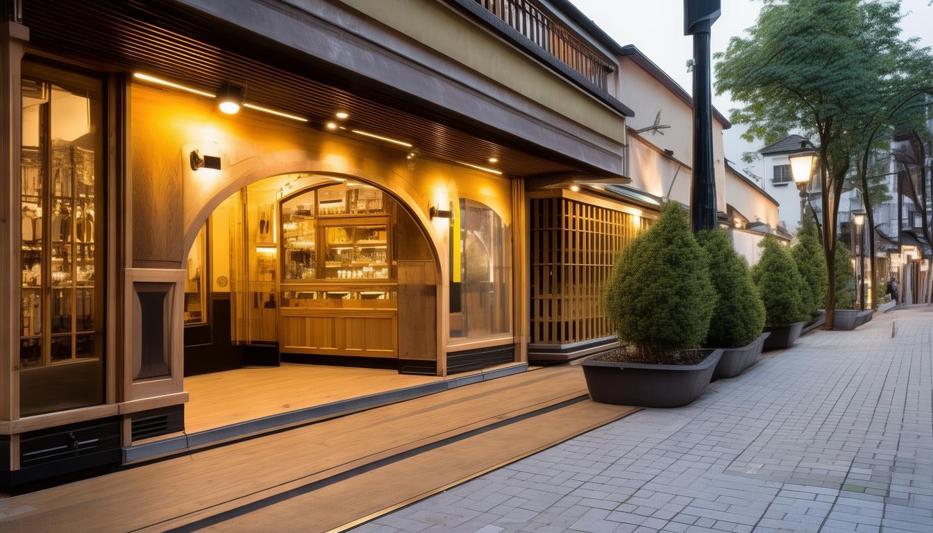 茶店名称设计_茶馆设计排版_茶叶店装修效果图