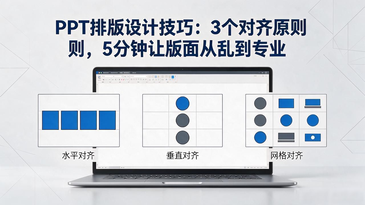 ppt排版设计技巧_对齐对比留白原则_PPT排版原则