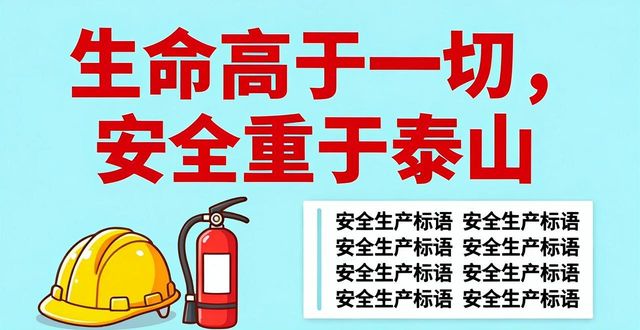墙报设计图案与样式_竖版安全生产标语文化墙设计_2026年安全生产月主题文化墙设计
