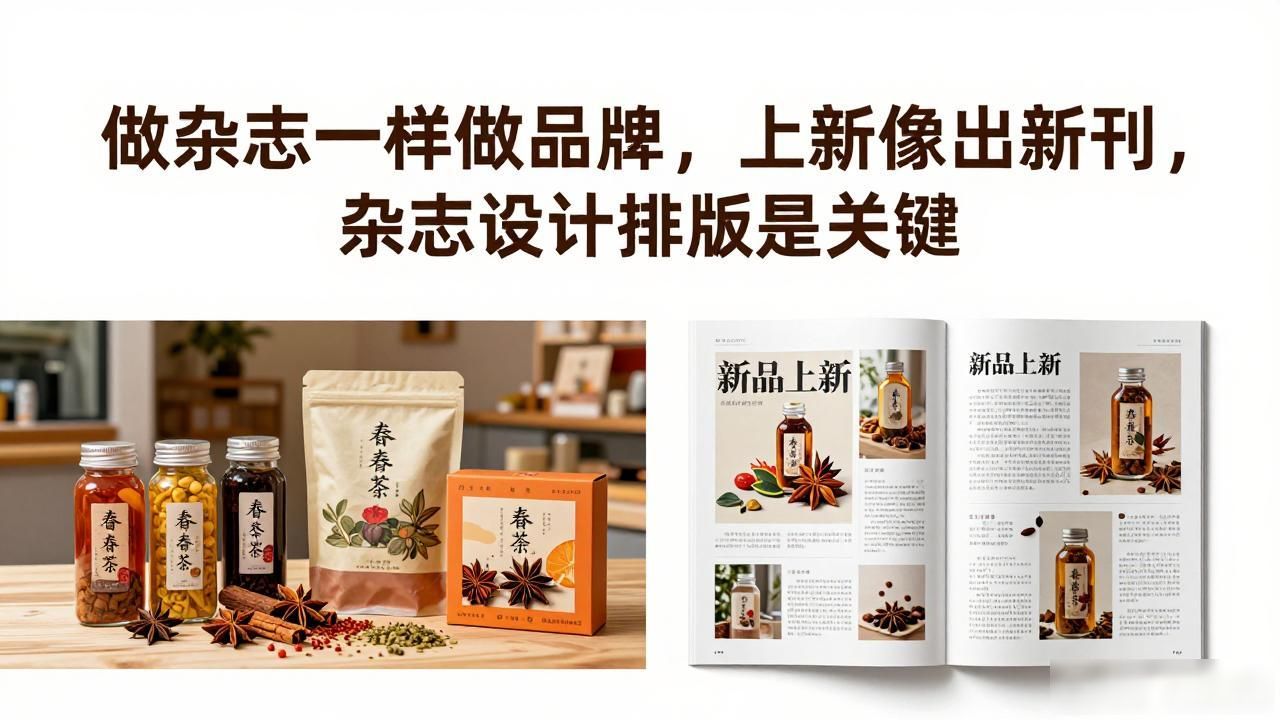 杂志设计排版_做杂志一样做品牌_品牌杂志化策略