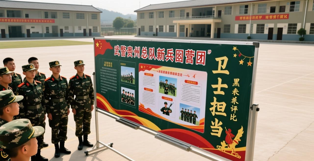 我为党的二十大作贡献黑板报设计_武警贵州总队新兵团黑板报评比活动_黑板报标题设计排版