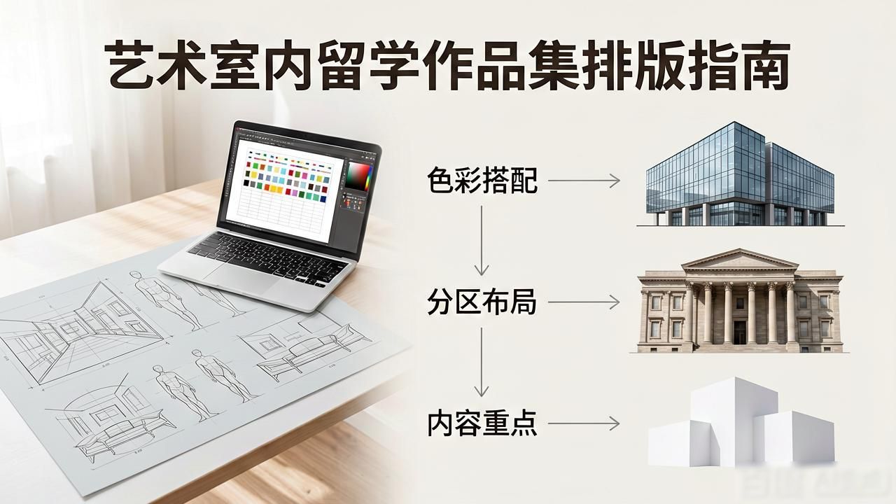 艺术室内设计留学作品集排版技巧_个人作品集排版设计_艺术室内设计作品集排版原则