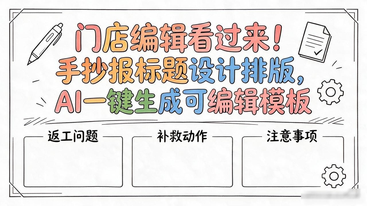 语文手抄报AI设计_手抄报标题设计排版_千图网AI同款功能