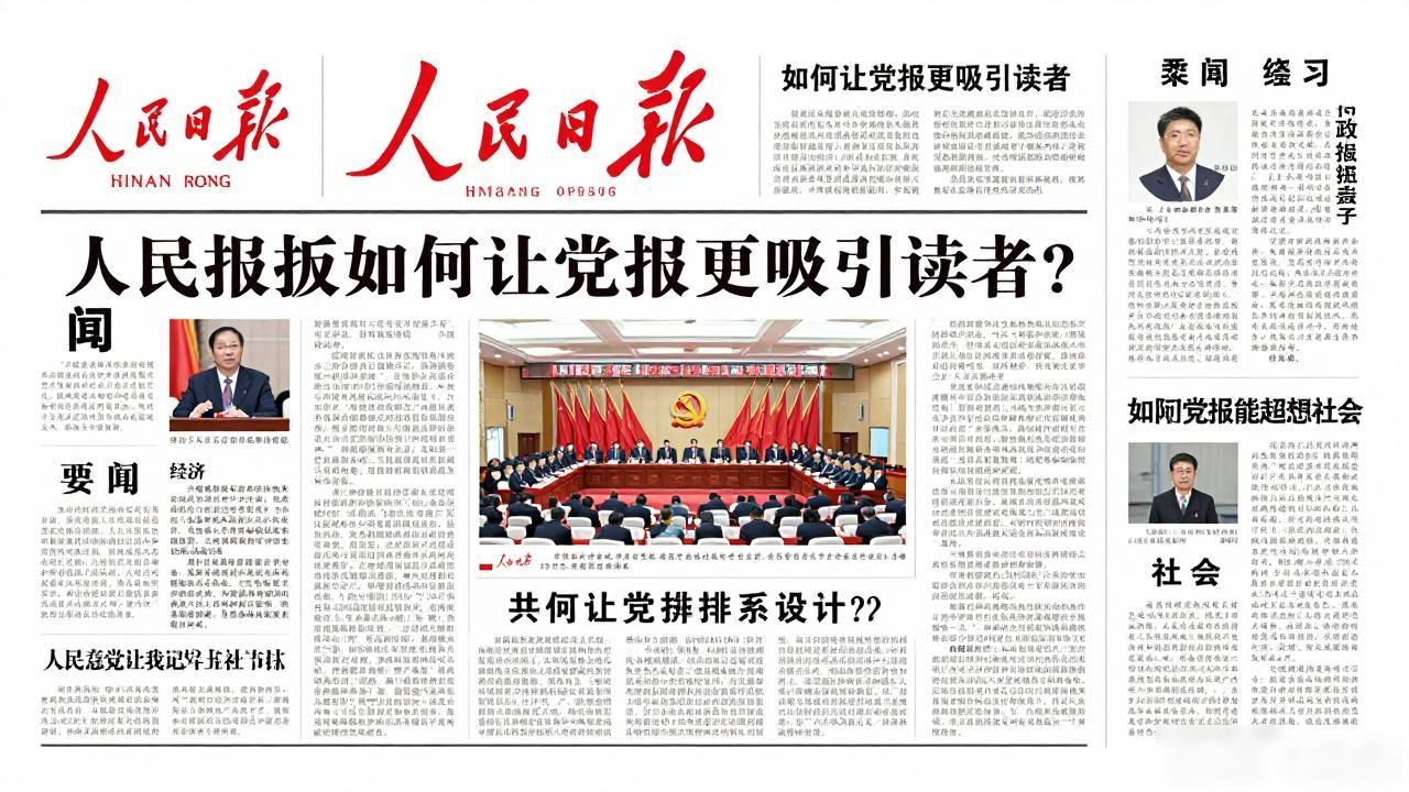 人民日报改版内容精品化_人民日报改版全彩印刷_人民日报报纸排版设计