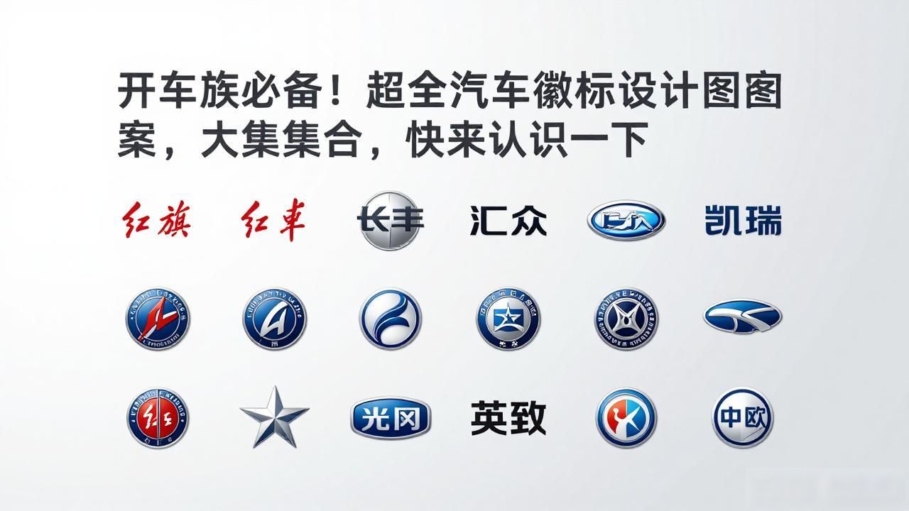 汽车品牌知识_车标识别大全_汽车徽标设计图案大全