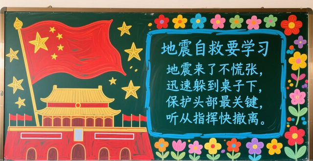 黑板报设计图案_国庆节黑板报设计指南_简单漂亮黑板报模板