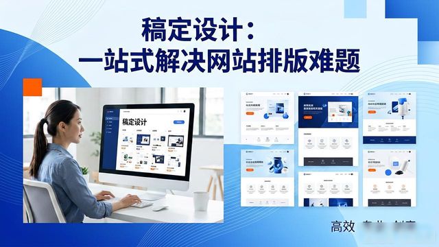 网站排版设计_稿定设计平台素材库_网页排版设计