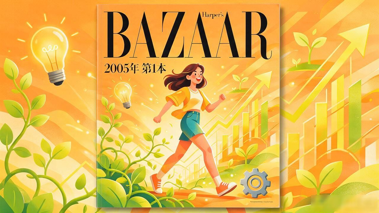 杂志排版设计历史_时尚杂志排版设计_BAZAAR封面设计演变
