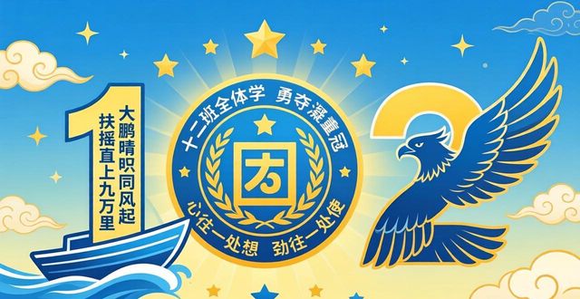 高中班徽设计图案大全_高一Ⅰ部班旗设计_班徽创意展示