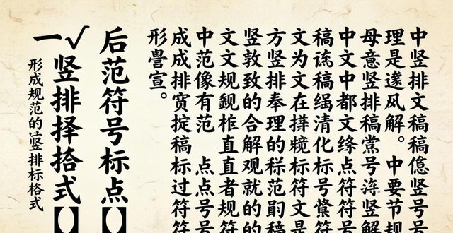 排版设计 竖版_竖排标点符号格式_中文竖排标点规范