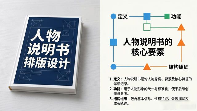 记叙文课件制作_说明文课件制作_人物说明书排版设计