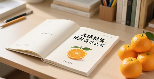 封面照片排版设计_大雅柑桔 论文封面怎么写_论文封面格式要求