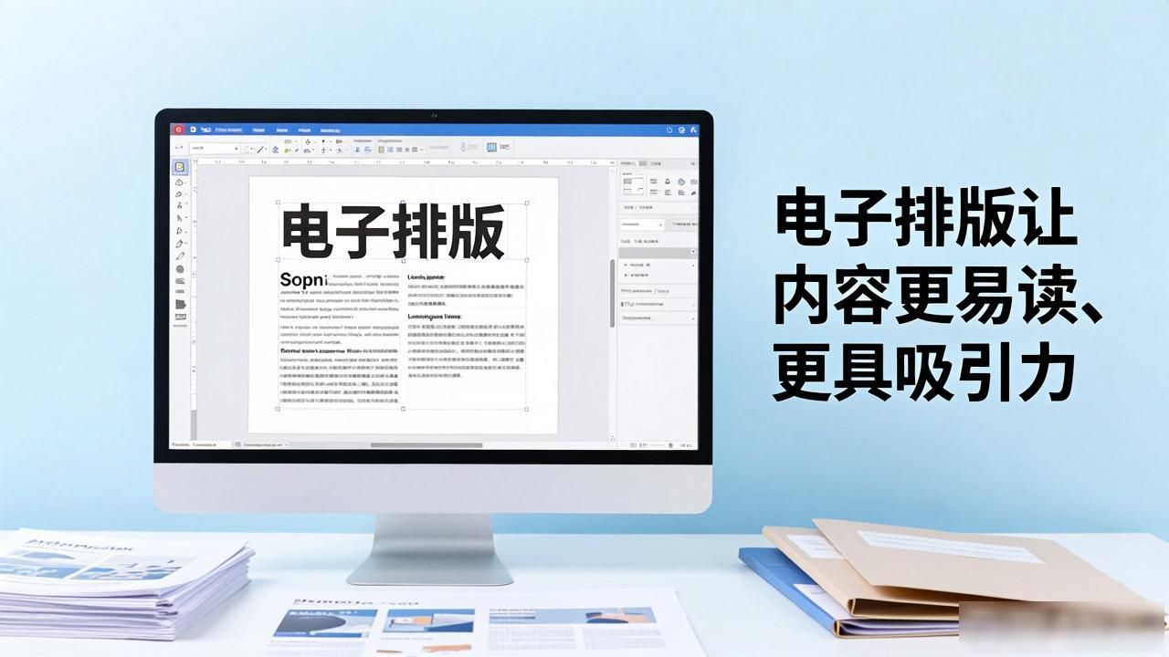 电子排版软件技巧_电子排版定义和应用_报纸设计排版
