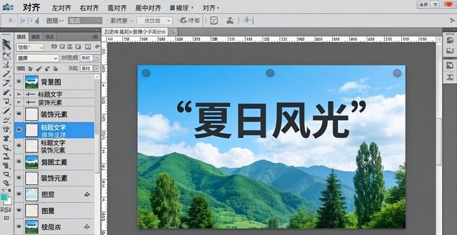 ps怎么排版设计文字_Photoshop图片排版技巧_PS图片布局方法