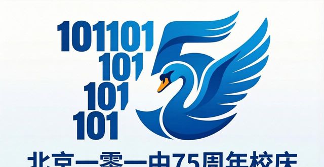 校徽设计图案带含义_校庆logo设计作品展示_北京一零一中七十五周年校庆logo设计