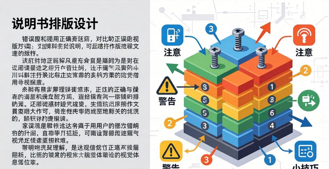清晰易懂说明书设计_人物说明书排版设计_说明书排版设计
