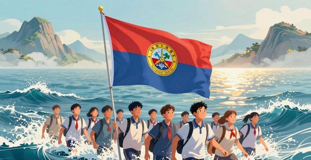 高中班旗设计图案大全_班旗设计大赛 珠海市第十一中学 班级认同感