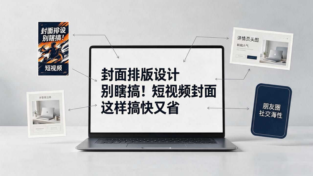 短视频封面AI生成_电商封面设计工具_封面排版设计