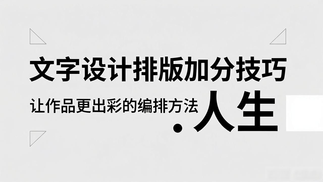 字体编排设计_文字设计排版_文字排版技巧
