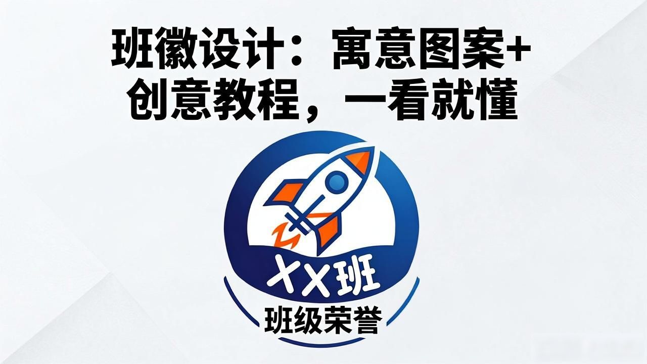 蒙沪版四年级下册综合实践活动_班徽寓意设计图案大全_设计班徽