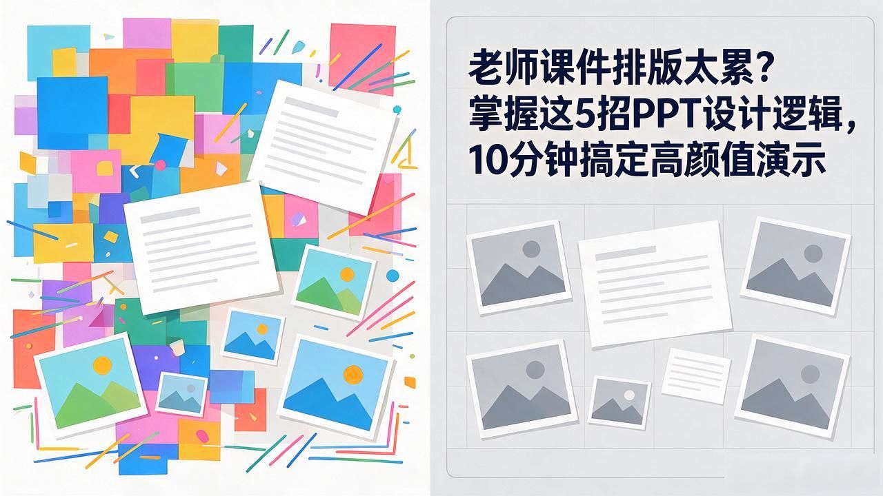 ppt排版设计_逻辑排版秘籍_课件排版技巧
