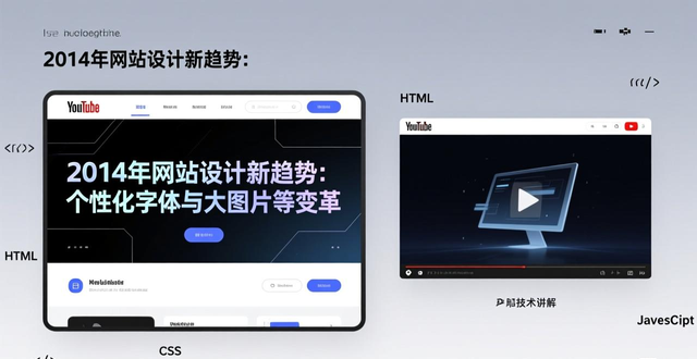 个性化字体运用_网站排版设计_扁平化设计美学