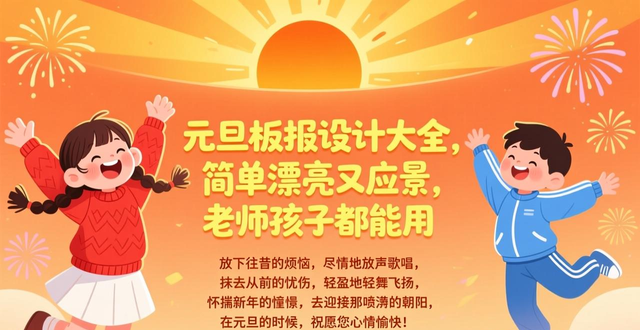 元旦由来历史_元旦板报设计图案大全_元旦传统习俗介绍