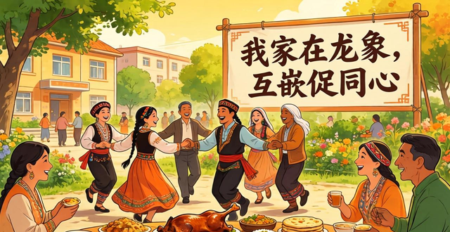 铸牢中华民族共同体意识示范区_会徽设计图案_南宁民族趣味运动会会徽设计