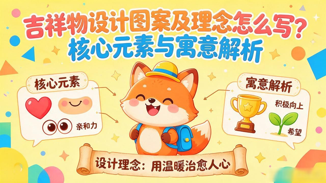 吉祥物设计图案及理念_吉祥物设计图案寓意_视觉表现技术要求吉祥物