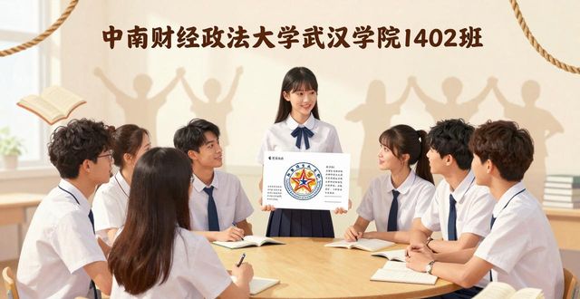 班徽设计图案大全及寓意_提高班级凝聚力自创班徽班歌_中南财经政法大学武汉学院工商管理系1402班班徽班歌