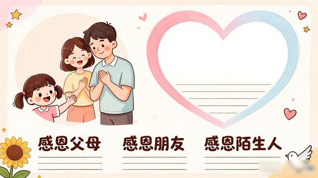 培养感恩心态的方法与意义_感恩的力量与生活哲学_感恩板报设计图案大全