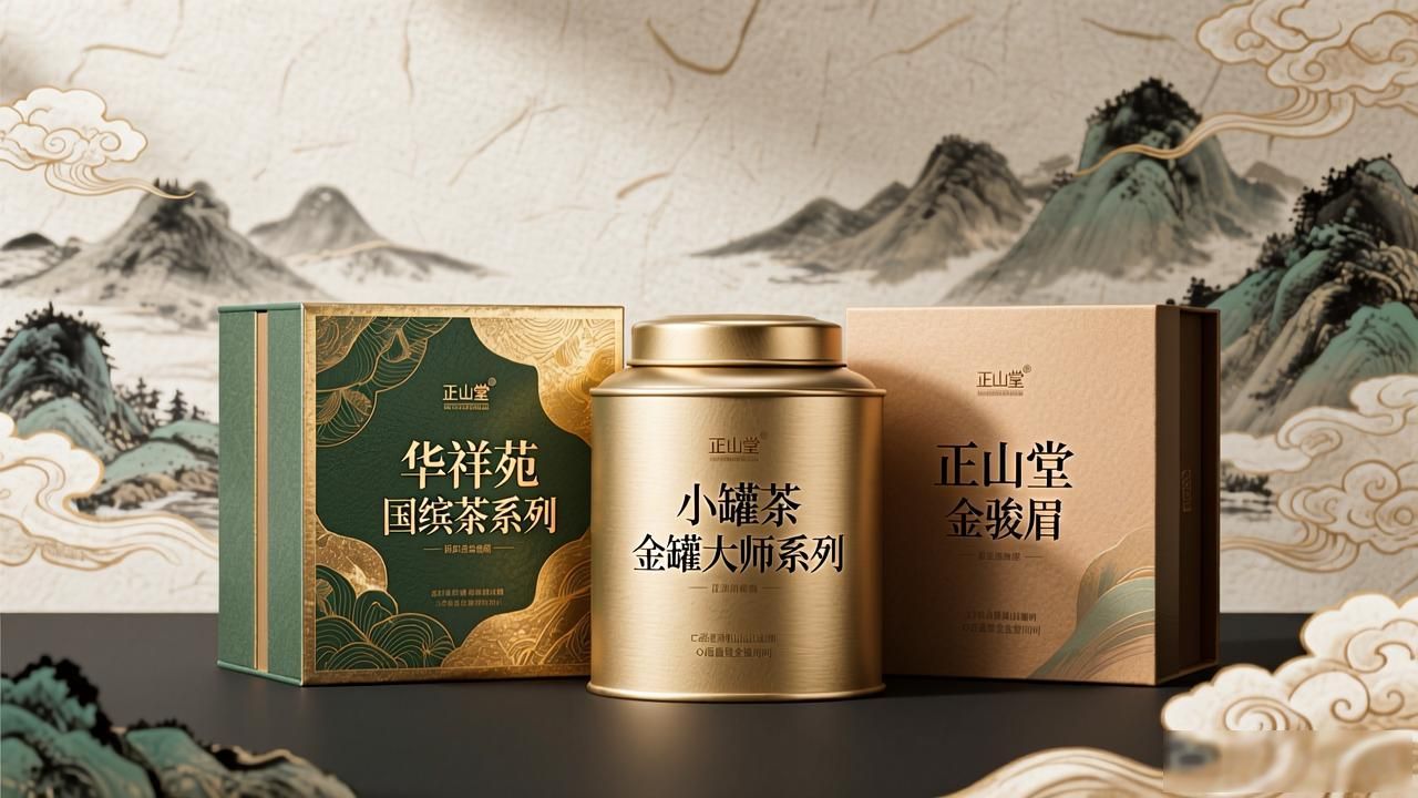 高端茶叶品牌评测_信息透明化工艺传承_茶品牌商标设计图案