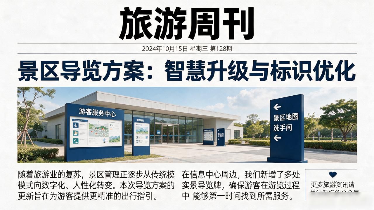 主题区式旅游景区排版设计_旅游报纸排版设计_旅游景区信息中心式排版方案