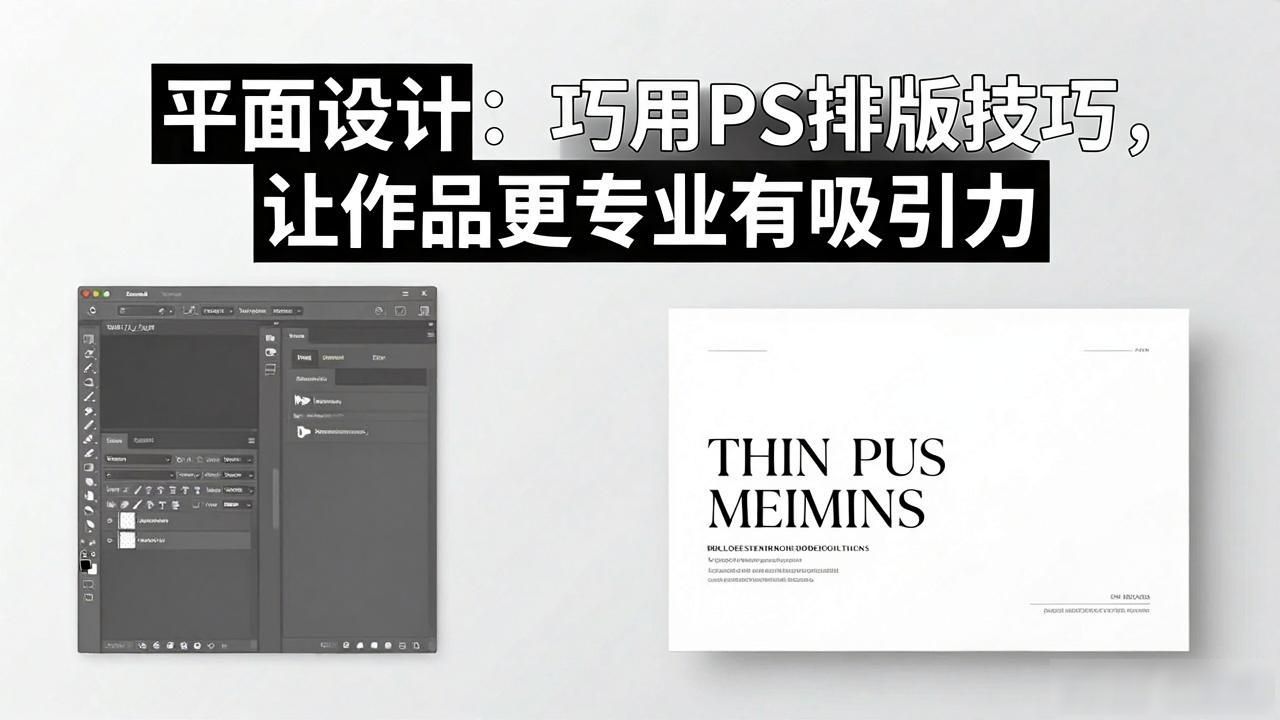 字体选择与可读性_ps排版设计_Photoshop排版技巧
