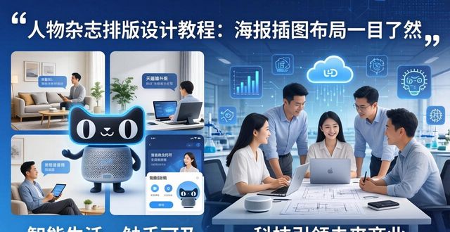 海报设计原理_海报设计技巧_人物杂志排版设计